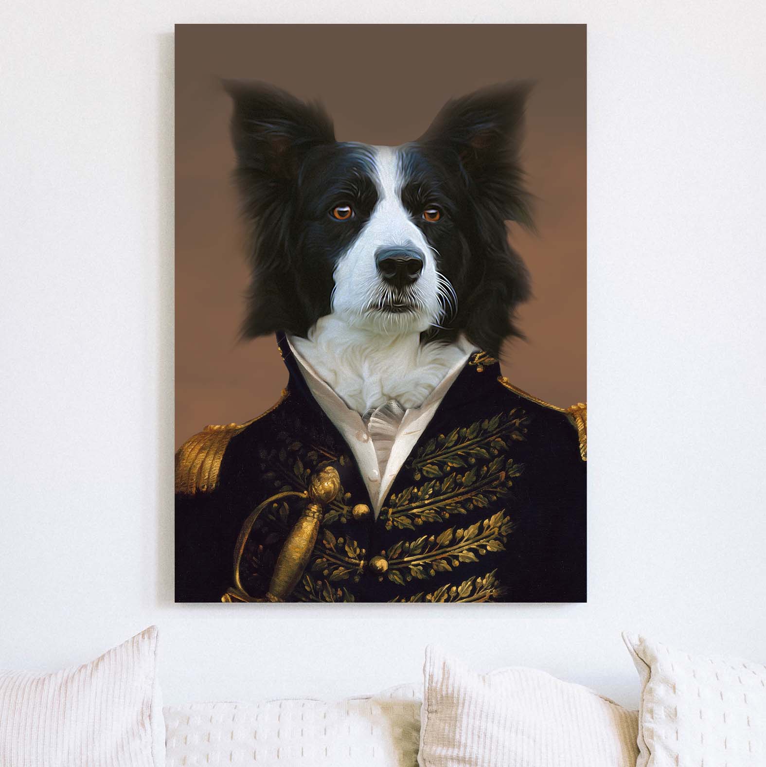 Custom Pet Portrait - Renaissance The General